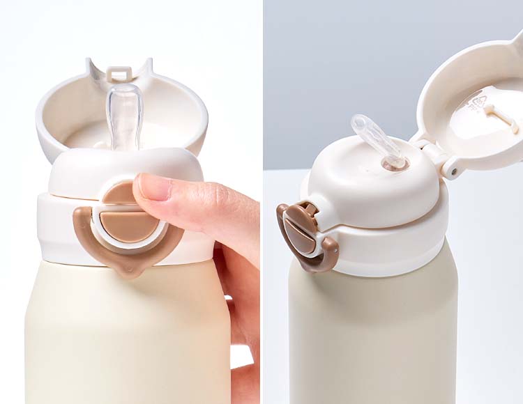 【公式販売店】CAROTE(カローテ) Daily-2Way 保冷専用 マグボトル 350ml ストロー付き
