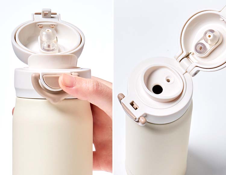 【公式販売店】CAROTE(カローテ) Daily-2Way 保冷専用 マグボトル 480ml ストロー付き
