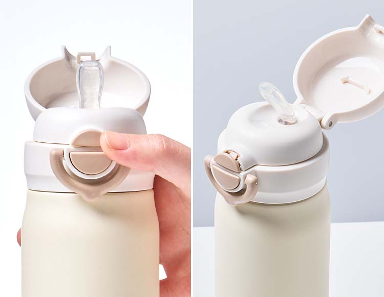 【公式販売店】CAROTE(カローテ) Daily-2Way 保冷専用 マグボトル 480ml ストロー付き