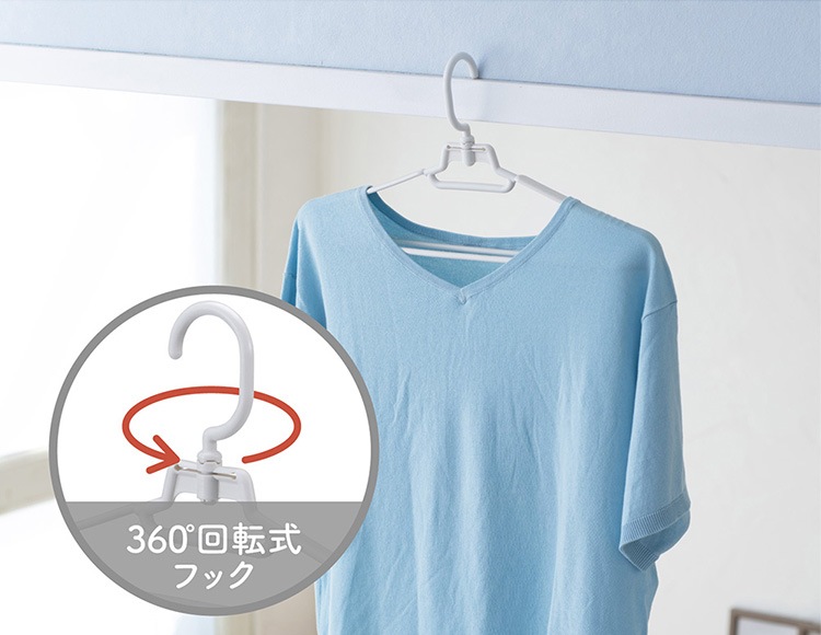 Flaundry (フランドリー) しっかり乾く ハンガー 5本入り