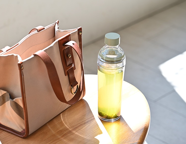 HARIO ( ハリオ ) フィルターインボトル ポータブル 茶こし付き 400ml 日本製 食洗機対応