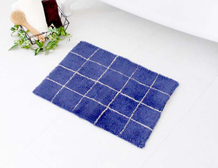 乾度良好 モディッシュ バスマット 45×60cm 洗濯可能 吸水 速乾
