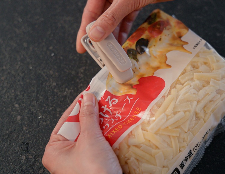 [公式販売店] SONOMA ( ソノマ ) マグネットでくっつく カッター付クリップ  3個セット