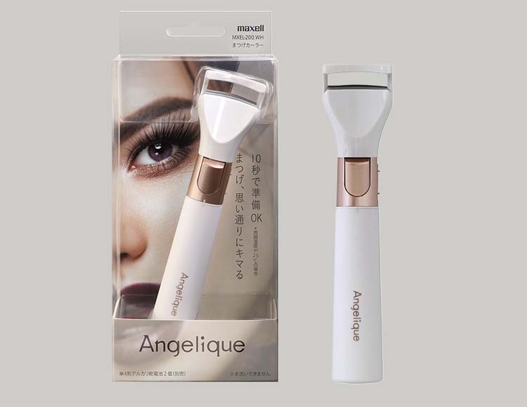 Angelique(アンジェリーク) まつげカーラー 電池式 予熱時間約10秒 目元ランプ付き