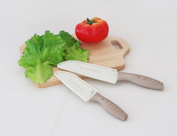 【公式販売店】CAROTE(カローテ) さや付きセラミック塗装 三徳包丁 135mm