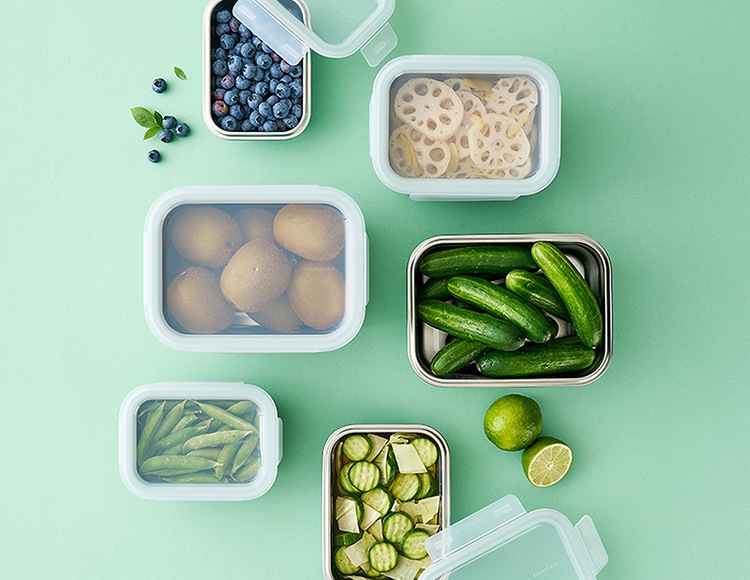 ロック＆ロック カラーステンハード 400ml 電子レンジ オーブン 冷凍 食洗機対応