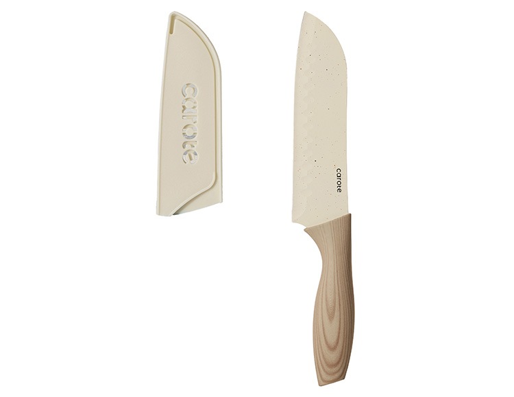 【公式販売店】CAROTE(カローテ) さや付きセラミック塗装 三徳包丁 165mm