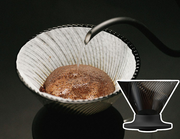 HARIO ( ハリオ ) V60 ドリッパーNEO 02 1-4杯用 日本製 食洗機可能