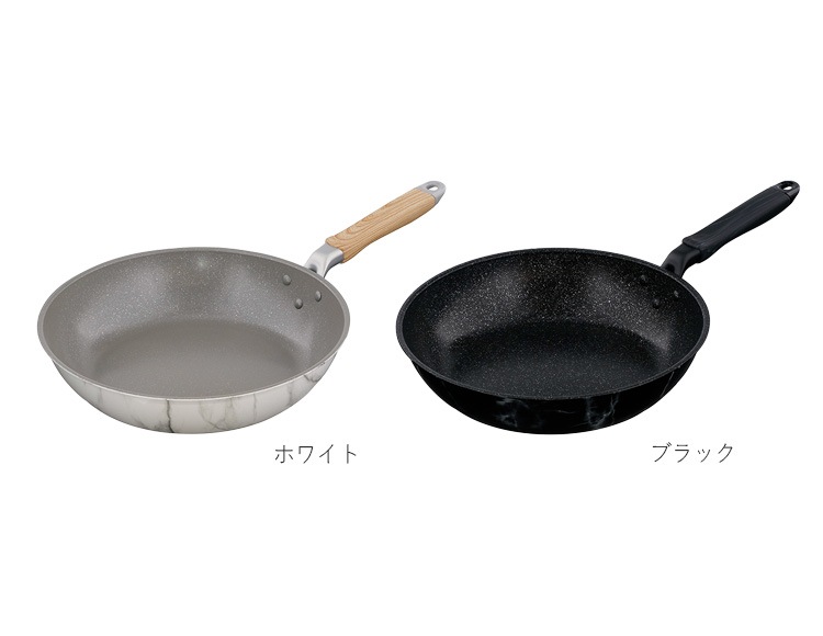 MARBLE KITCHEN フライパン ガス火対応 28cm