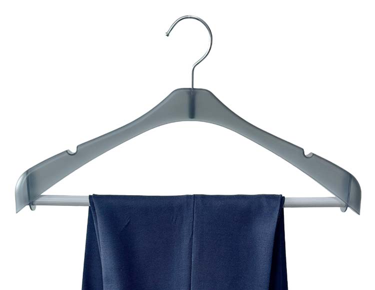 [トップスもボトムスもこれ1本] セットアップ収納 衣類ハンガー すべり止め加工 (単品/10本/20本セット) 日本製