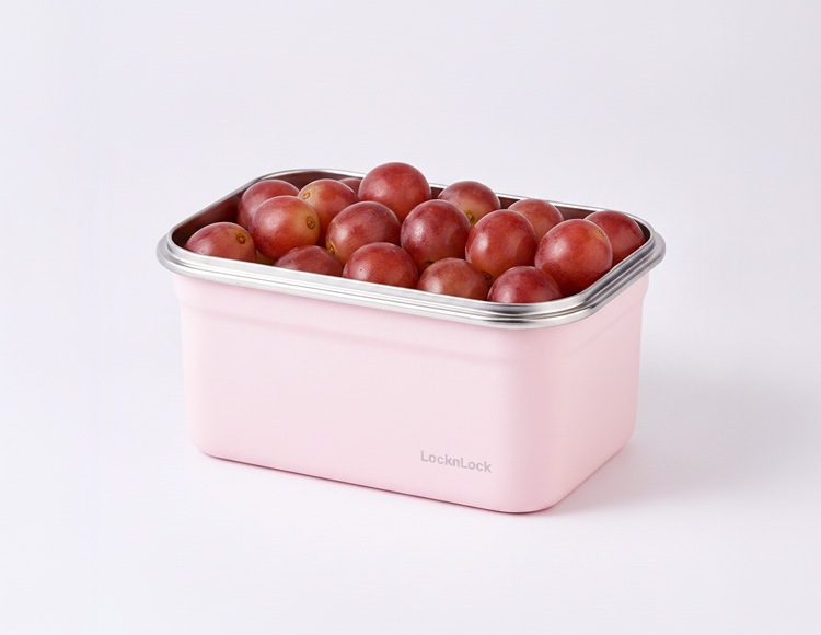 ロック＆ロック カラーステンハード 1L 2個セット 電子レンジ オーブン 冷凍 食洗機対応