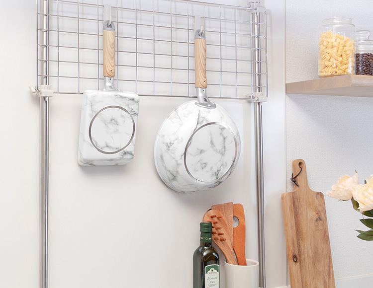 MARBLE KITCHEN ウォックパン ガス火対応 24cm