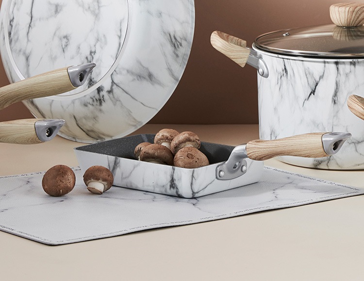 MARBLE KITCHEN エッグパン ガス火対応 13×18cm