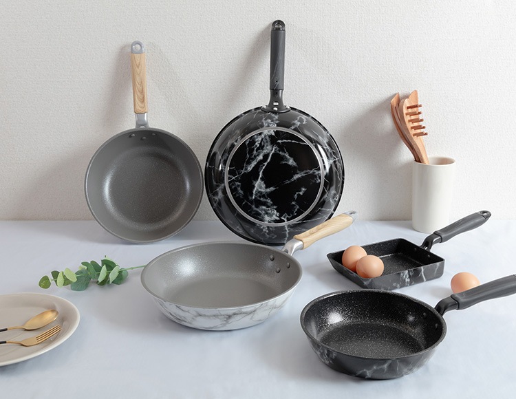 MARBLE KITCHEN エッグパン ガス火対応 13×18cm