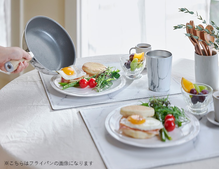 MARBLE KITCHEN エッグパン ガス火対応 13×18cm