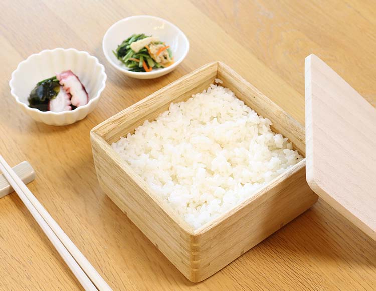 kirisai (キリサイ) 桐製ごはん容器 大 電子レンジ冷凍対応 日本製