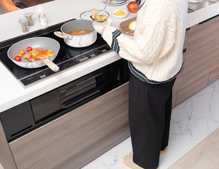 MARBLE KITCHEN フライパン ガス火 IH対応 20cm