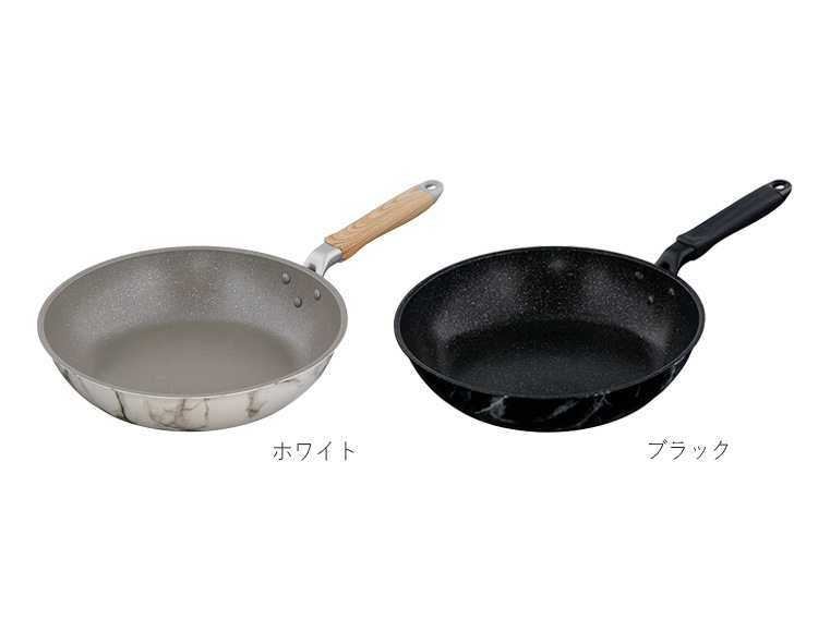 MARBLE KITCHEN フライパン ガス火 IH対応 28cm