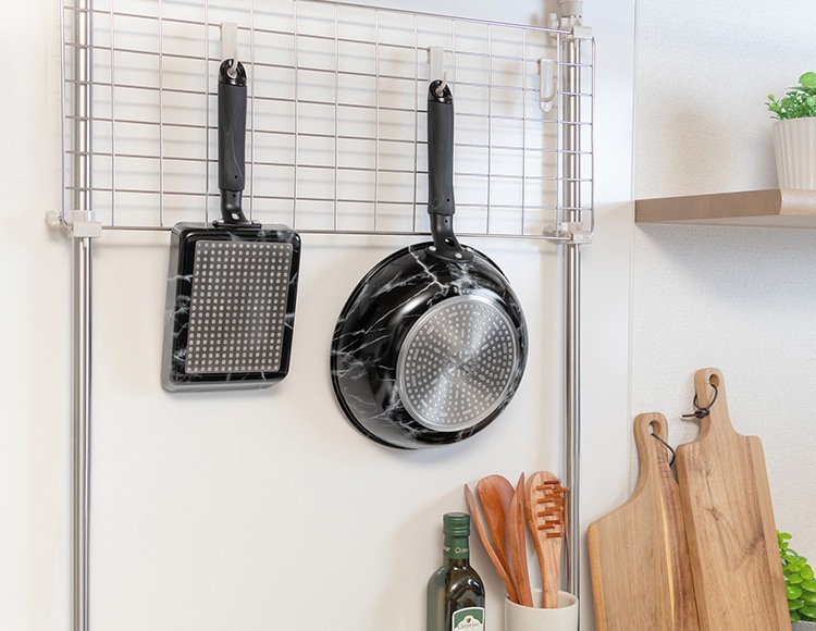 MARBLE KITCHEN ウォックパン ガス火 IH対応 24cm