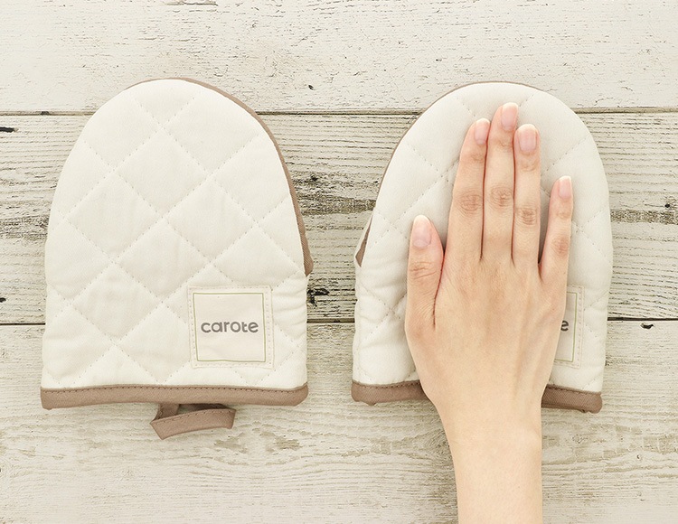 【公式販売店】 CAROTE （カローテ） ミトン 片手