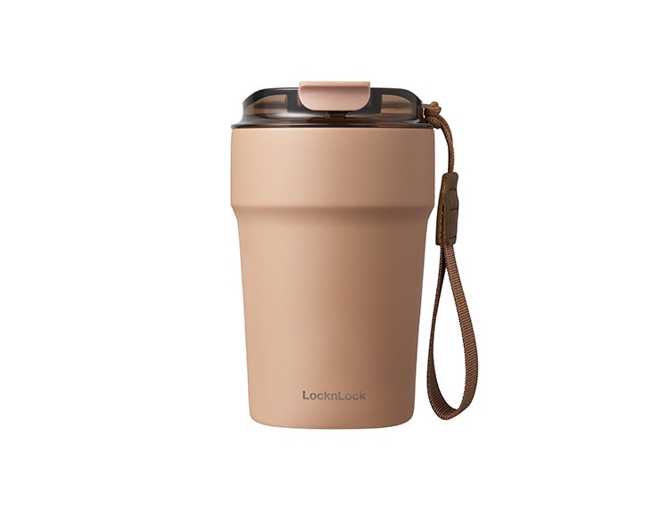ロック&ロック メトロカフェ セラミック マグカップ 400ml 保冷 保温 真空二重構造