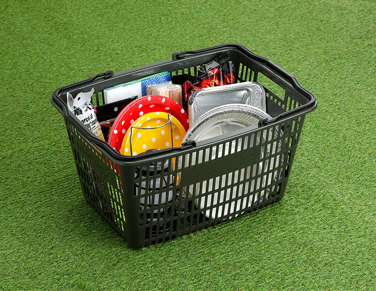 買い物かご レジかご (ブラウン/カーキ/ブラック) 日本製 