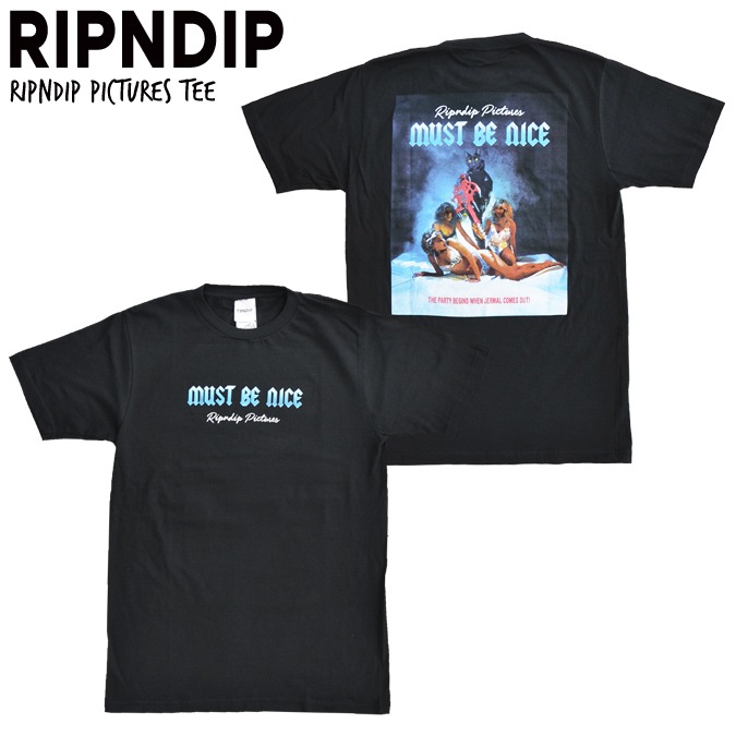 RIPNDIP リップンディップ Tシャツ RIPNDIP PICTURES TEE 半袖 RIPNDIP リップンディップ Tシャツ RIPNDIP PICTURES TEE 半袖