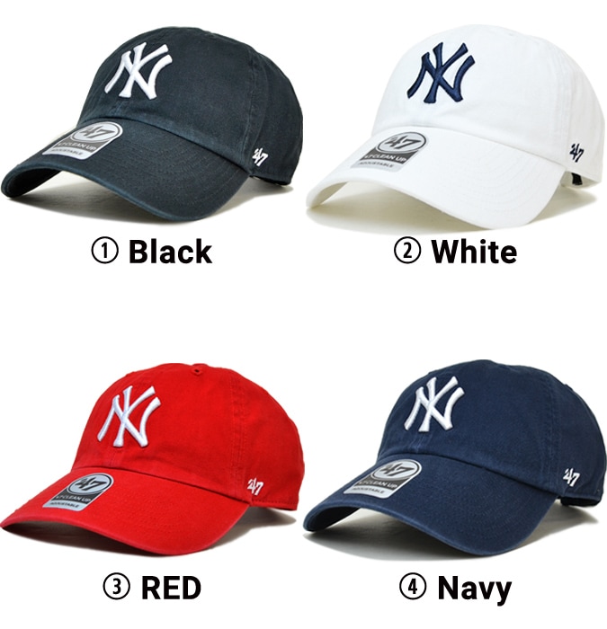 47 フォーティーセブン キャップ YANKEES 47 CLEAN UP CAP
