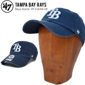 47 キャップ '47 フォーティーセブン RAYS 47 CLEAN UP CAP クリーンナップ キャップ 帽子 ストラップバックキャップ MLB メンズ レディース ユニセックス 【送料無料】|