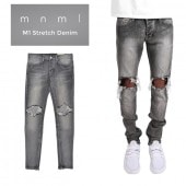 mnml ߥ˥ޥ M1 Stretch Denim M1ǥ˥  ǥ˥ѥ ȥå ᡼ù  ˡ å 졼  ̵