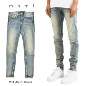 mnml ߥ˥ޥ M34 Stretch Denim M34ǥ˥  ǥ˥ѥ ȥå ᡼ù  ˡ å  ̵