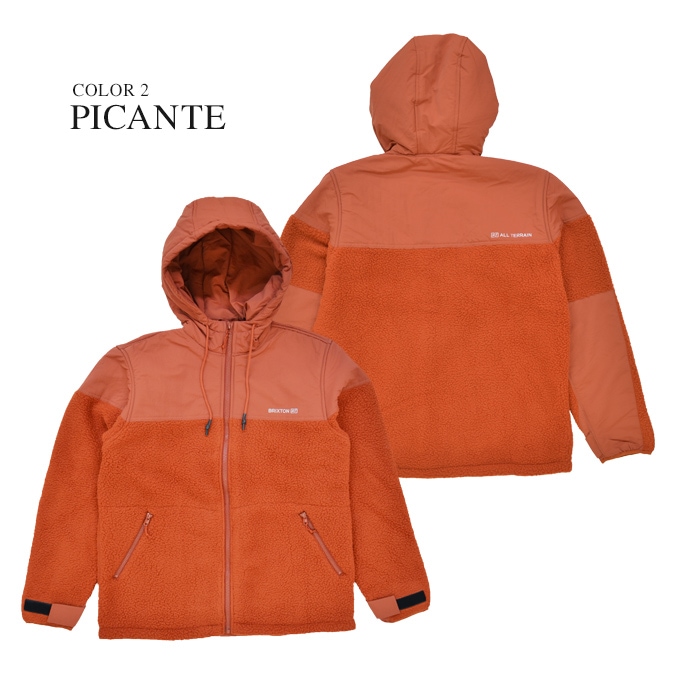 BRIXTON ブリクストン ジャケット OLYMPUS AT JACKET フリース