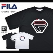 FILA HERITAGE ե إơ GRAPHIC S/S T-SHIRT T TEE Ⱦµ  롼ͥåT ƥ ȥ꡼ FM9488 ñʹξϥͥݥȯۡڥ̵ۡ