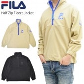 FILA HERITAGE (ե إơ) 㥱å HALF ZIP FLEECE JACKET ե꡼㥱å ܥ㥱å  M-XL ֥å ١ FM9678 ̵ۡڥ