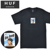 HUF �ϥ� T����� DU RAG S/S TEE Ⱦµ ���åȥ��� �ȥåץ� ��� S-XL �֥�å� TS01109 ��ñ�ʹ����ξ��ϥ᡼����ȯ���ۡ�����̵���ۡڥ������