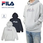 FILA HERITAGE フィラ ヘリテージ パーカー KENYA PULLOVER HOODIE プルオーバー パーカー スウェット フリース ブラック グレー M-XL FM9936 【送料無料