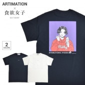 ARTIMATION ƥ᡼  ߽ T GIRL'S MILKY TEE Ⱦµ åȥ ȥåץ  M-XL ۥ磻 ֥å AMFJ001 ñʹξϥ᡼ȯ̵ۡ