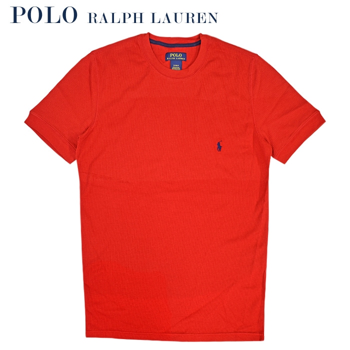 売れ筋商品|||ラルフローレン カットソー トップス レディース Unisex Yankees Polo Shirt RL 2000 Red POLO RALPH LAUREN RL LOGO JERSEY TEE | Red Women's T-shirt