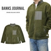 BANKS JOURNAL Х󥯥 㡼ʥ 㥱å GRAND DELUXE JACKET ܥ㥱å ե꡼㥱å  S-XL ꡼ WFL0281 ̵