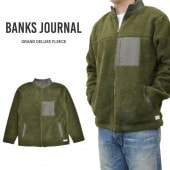 BANKS JOURNAL Х󥯥 㡼ʥ 㥱å GRAND DELUXE JACKET ܥ㥱å ե꡼㥱å  S-XL ꡼ WFL0281 ̵