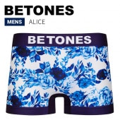 BETONES ビトーンズ ボクサーパンツ アンダーウェア ALICE UNDERWEAR 下着 インナー ショーツ メンズ ALI001 【単品購入の場合はメール便発送】|▼ ハ行|ブランド名で探す