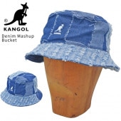 KANGOL カンゴール ハット Denim Mashup Bucket Hat デニム バケットハット キャップ 231069623 【送料無料】|▼ カ行|ブランド名で探す-BRAND