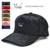 VERDE ヴェルデ VELOR AROMA CAP ベロア アロマキャップ 帽子 ストラップバック メンズ レディース ユニセックス 【送料無料】【セール】|▼ ア行|ブランド名で探す-BRAND