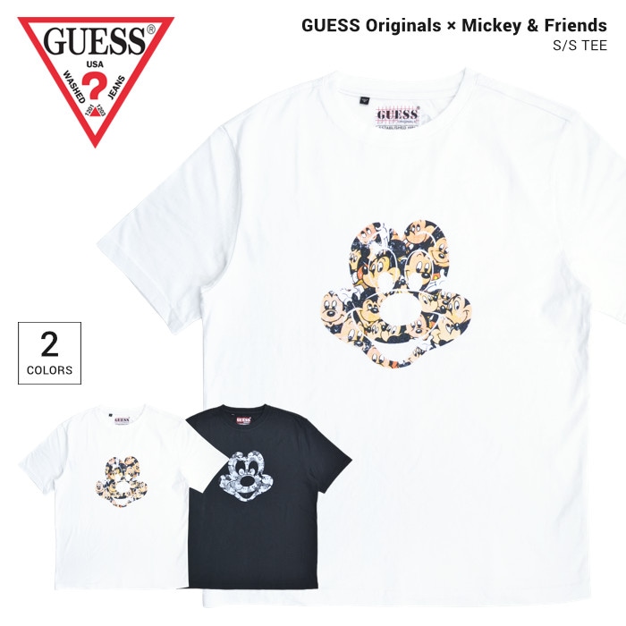 GUESS × ミッキー ML1K7786DE S・M・Lサイズ BLK 新品未使用！ GUESS × ミッキー ML1K7786DE Sサイズ BLK 新品未使用！