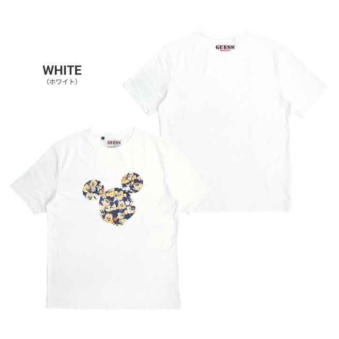 GUESS ゲス Tシャツ Mickey & Friends S/S TEE 半袖 カットソー  