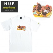 HUF × STREET FIGHTER ハフ × ストリートファイター Tシャツ DHALSIM S/S TEE 半袖 カットソー トップス メンズ S-XL ホワイト TS01558 【単品購入の