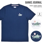 BANKS JOURNAL Х󥯥 㡼ʥ T VOUCH CREW S/S T-SHIRT TEE Ⱦµ ȥåץ åȥ  S-XL ͥӡ ۥ磻 WTS0560 ñʹξϥͥݥȯ̵ۡ