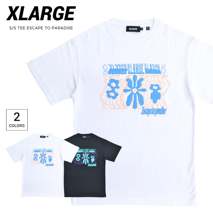 XLARGE エクストララージ Tシャツ S/S TEE ESCAPE TO PARADISE 半袖
