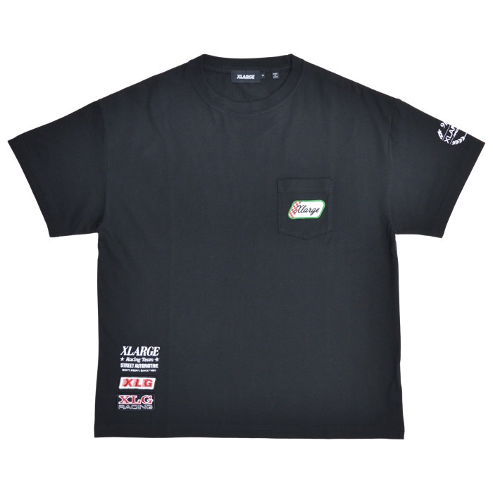 XLARGE ビジュアル テクノロジーズ 半袖 Tシャツ 送料込 XLARGE エクストララージ Tシャツ S/S POCKET TEE VINTAGE