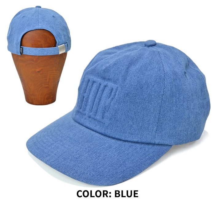 HUF ハフ キャップ MARKA DENIM 6-PANEL HAT CAP 帽子 ストラップ